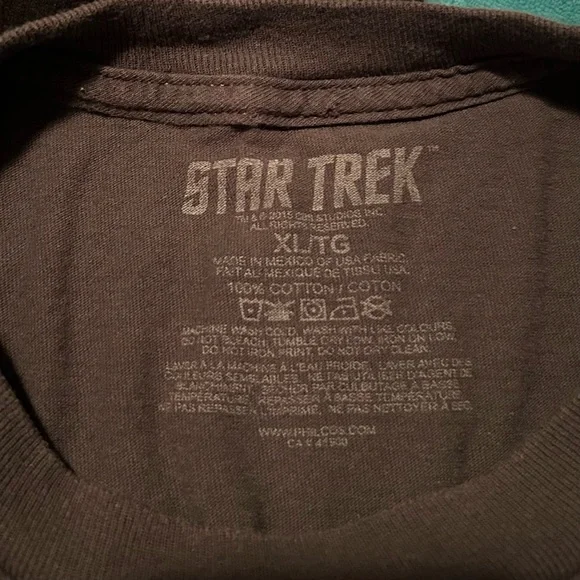 Star Trek Spock Graphic T-Shirt - Picture 2 of 2